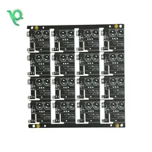 Siyah Çok Katmanlı PCB Kartı Özel PCB Tasarımı Sensör Modülü