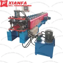 Metaalbedekking Gekleurde Glazuur Ridge Cap Roll Vormmachine Ridge Tegel Maakmachine Glazuur Dak Kroon Maakmachine Ridge Kan Machine