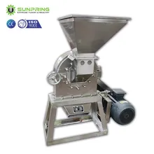 Macchina per la produzione di zucchero in polvere in acciaio inossidabile + Piccola macchina per la macinazione del riso + Macchina per la macinazione della farina Macchina per la lavorazione degli alimenti
