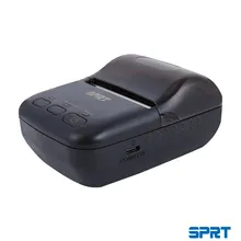 SPRT T12 ミニポータブルワイヤレス 2 インチモバイルPOSプリンター ハンドヘルド QRコードサポート Android iOS サーマルレシートプリンター