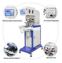 2 Kleur Hoge Snelheid Zeefdrukmachine/Ink Cup Printer
