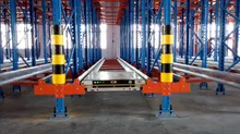 Hệ thống giá đỡ tự động cho xe đẩy pallet điều khiển điện