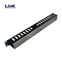 Kabelmanagement Horizontaler Rackmontage-Kabelmanager mit großen Fingeröffnungen für 19-Inch Serverrack oder -schrank