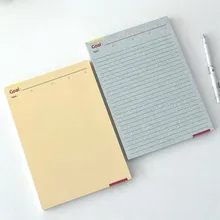 B5 Carta a righe semplice, quaderno strappabile, carta per appunti per studenti, quaderno per schiaffi
