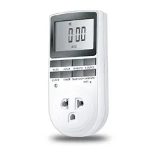 Kinderslotbescherming Programmeerbare 24 Uren 7 Dagen Socket Digitale Timer Programma