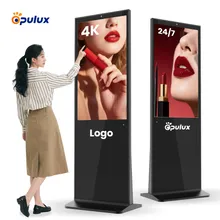 43 Inch 4K Android Vloerstaande Digitale Signage Interactieve Touchscreen Advertentieweergave