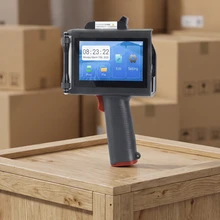 12.7mm Tragbarer Handheld-Tintenstrahldrucker für Haltbarkeitsdatum Chargencode Codiermaschine