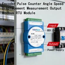 Configuração Versátil 4-Encoder para Soluções de Rastreamento de Movimento Preciso Medição de Velocidade Angular Deslocamento, Módulo Modbus RTU