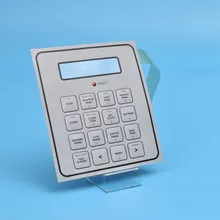 Светодиодная тактильная рельефная клавиатура Светодиодная панель переключателя мембраны