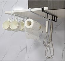 Rack per la cucina, supporto per tazze, accessori da cucina, rack appeso, supporto per carta da cucina