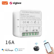Módulo de interruptor inteligente SLS Zigbee Tuya tipo cassette control remoto de doble control