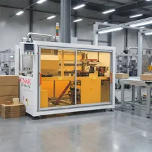 Máquina automática de embalaje de alta velocidad para abrir, erigir y formar cajas de cartón Máquina automática de embalaje de alta velocidad para abrir, erigir y formar cajas de cartón