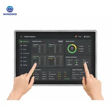 12.1" Panel Industrial PC con Solución de Computadora de Escritorio, CPU de Alto Rendimiento, IP65 Panel Táctil Linux Múltiples Interfaces para Automatización de Fábricas Inteligentes