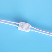 وحدة إضاءة جانبية LED مع عدسة وحدة تشكيل الحقن وحدة مصباح فردية DC12V1.4W وحدة صندوق ضوء مزدوجة الجوانب