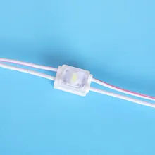 Seitenlicht-LED-Modul mit Linsen-Injektionsformmodul Einzel-Lampenmodul DC12V1.4W Doppelseitiges Lichtkastenmodul