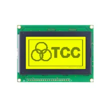 Usine Source 3.2 Pouce 128X64 Affichage LCD Matrice de Points 8-Bit Parallèle 20 Module LCD Graphique à Broches