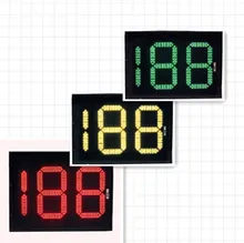 Indicatore luminoso Tri-Color del segnale stradale del temporizzatore di conto alla rovescia delle tre cifre LED