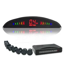 Universelles Ultraschall-Parksensor-Set mit LED-Anzeige und Sprachwarnsystem