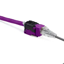 CAT6A RJ45 Pannello a muro Ethernet UTP Modulo di rete Jack Keystone