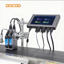 Máquina de impresión por chorro de tinta para codificación de fechas con función de memoria para almacenar múltiples formatos de codificación
