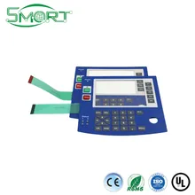 Nhà máy điện tử thông minh Nút bấm nổi tùy chỉnh IP67 Công tắc màng số chống nước