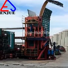20&40'ft Konteyner Eğiciler Konteyner Eğme Makinesi Yükleme ve Boşaltma için Taşınabilir Sistem, Uzaktan Kumanda Sistemi Seçeneği ile Yüksek Miktarda Malzeme