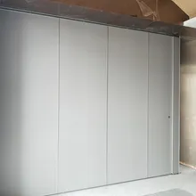 Design della Partizione Mobili per Uffici e Hotel con Sistema di Parete Scorrevole Fonoassorbente