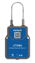 Cerradura de seguimiento de carga de contenedor controlada de forma remota e inteligente con GPS inalámbrico para la seguridad de activos móviles