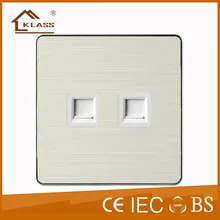 2-G RJ45 Salida de Socket de Red de Datos