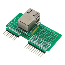 Flipper Zero Ethernet-Testmodul Zubehör Kabelgebundenes Netzwerk Entwicklungsboard Paket mit enthaltenem Anhang Entwicklung