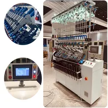 Computerisierte Labor-Ring-Spinnmaschine Mini Labor Textilproben Garnherstellungsmaschine