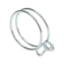 Anello di ritenzione in acciaio a doppio tubo personalizzato con diametro interno a molla