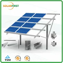 Sistema de Montagem de Painéis Solares em Solo