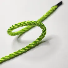 100% Tali Serut Cord Polyester Sutra Berpilin Tahan Air Pola Bulat Tas Rope