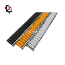 Sistema di flusso per tubi con binario in alluminio Placon per rack a flusso