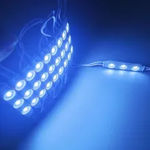 12V 3-LED 고휘도 방수 렌즈 LED 모듈 사인 조명 박스 채널 문자용