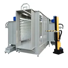 Automatisches Pulverbeschichtungsanlagenpaket beinhaltet ein Rückführungsgerät