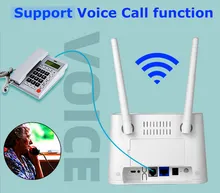4G 音声機能付きCPE無線ルーター Rj11 バッテリー付き