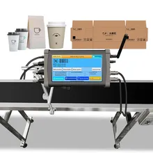 完全自動産業用日付コードプリンター、オンライン熱インクジェットコーディング機械、日付プリンターエンコーダー