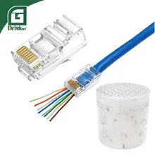 Connettore RJ45 Spina Non schermata 23AWG RJ45 Connettore Panduit CAT6 RJ45 Connettore