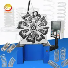 Máquina de Compressão para Fabricação de Clips de Molas em Forma de Pescoço de Ganso de Diferentes Formas Máquina de Compressão para Fabricação de Clips de Molas em Forma de Pescoço de Ganso de Diferentes Formas