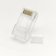 Categoria 5e RJ45 Non schermato RJ45 Connettore Modulo di comunicazione 100 Pezzi per scatola Configurazione Capacità 8p8c Categoria 5e RJ45 Non schermato RJ45 Connettore Modulo di comunicazione 100 Pezzi per scatola Configurazione Capacità 8p8c