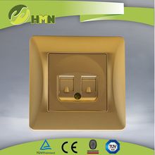 Presso standard europeo presa elettrica Presa dati Presa telefonica RJ11+RJ45