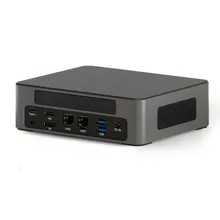 Mạng WiFi Hystou Máy tính Mini Dual LAN Không quạt Máy tính nhỏ Corei5 13th CPU Gen Máy tính Mini Máy tính để bàn Máy tính bảng Máy tính xách tay Máy tính nhúng