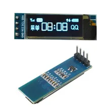 0.91 인치 OLED 디스플레이 모듈 화이트 블루 OLED 모듈