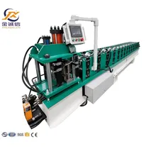 Macchina per la formatura a freddo del cappuccio di cresta del tetto in metallo, macchina per la produzione di tegole di cresta Macchina per la formatura a freddo del cappuccio di cresta del tetto in metallo, macchina per la produzione di tegole di cresta
