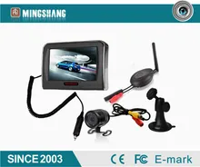 4.3 Monitor LCD per auto senza fili da inch con mini telecamera di retromarcia
