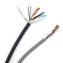 UL20127 Çok Çekirdekli Bilgisayar Kablo Kalkanı PVC Kontrol Kablosu