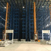 Sistema di Gru a Stacker per Sistema di Stoccaggio in Magazzino Mini Carico ASRS Sistema di Scaffalatura Shuttle