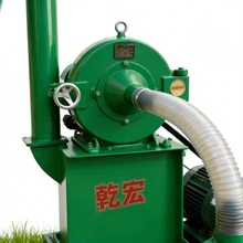 Macchina automatica per la macinazione di polvere fine uniforme per applicazioni di lavorazione della farina di riso. Componenti principali inclusi